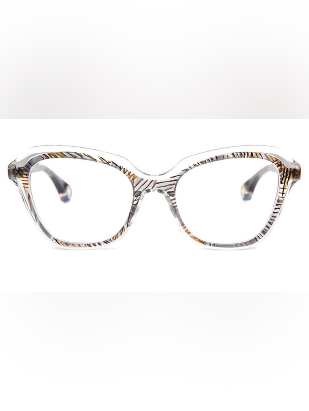 Blake Kuwahara MERRILL Eyeglass Frames in Grey Straw